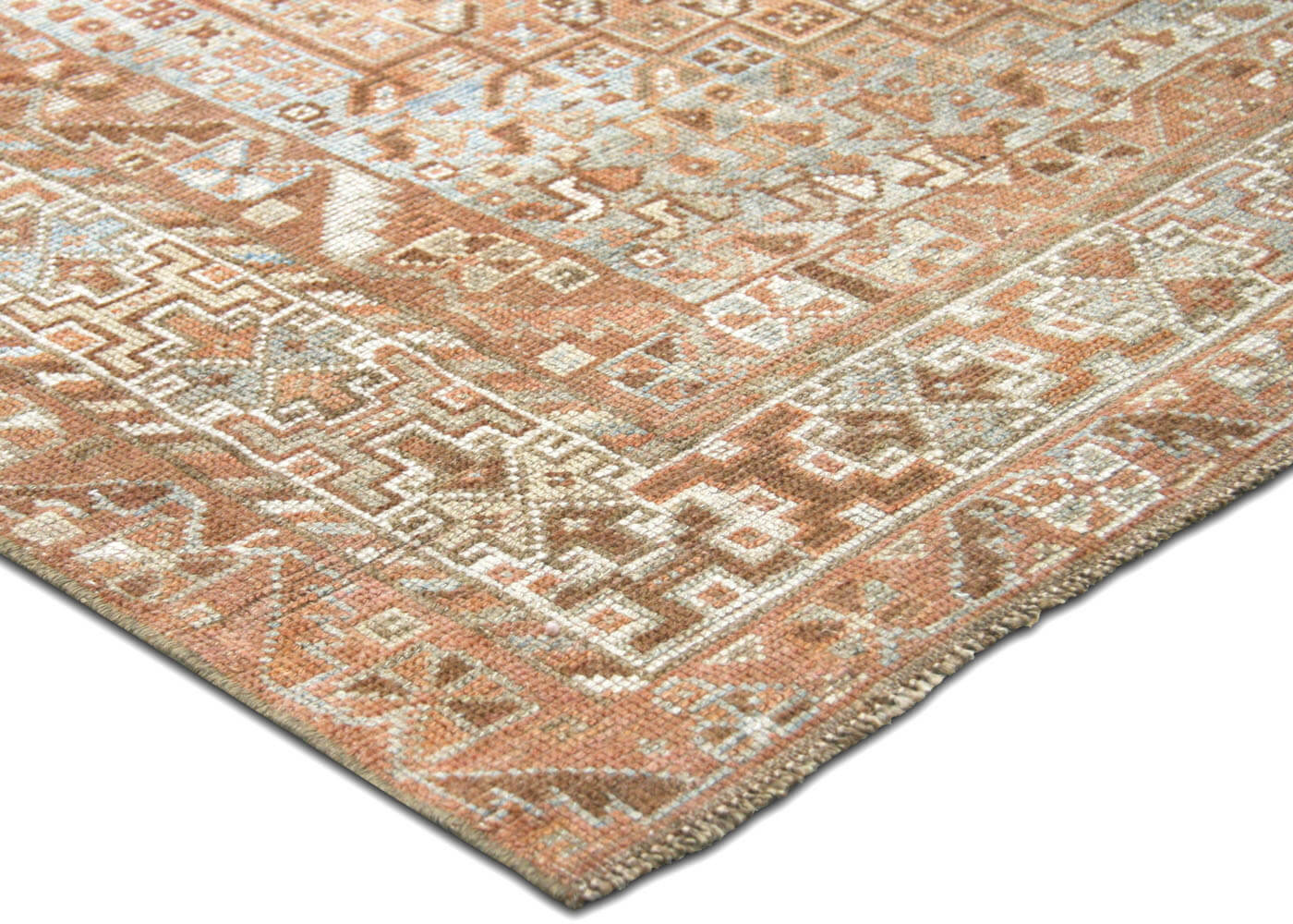 Semi Antique Persian Shiraz Rug - 7'4" x 10'7"