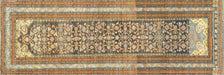 Semi Antique Persian Melayer Runner - 3'6" x 10'3"