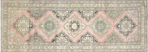 Vintage Turkish Oushak Carpet - 4'7" x 13'