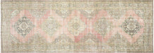 Vintage Turkish Oushak Carpet - 4'6" x 13'3"