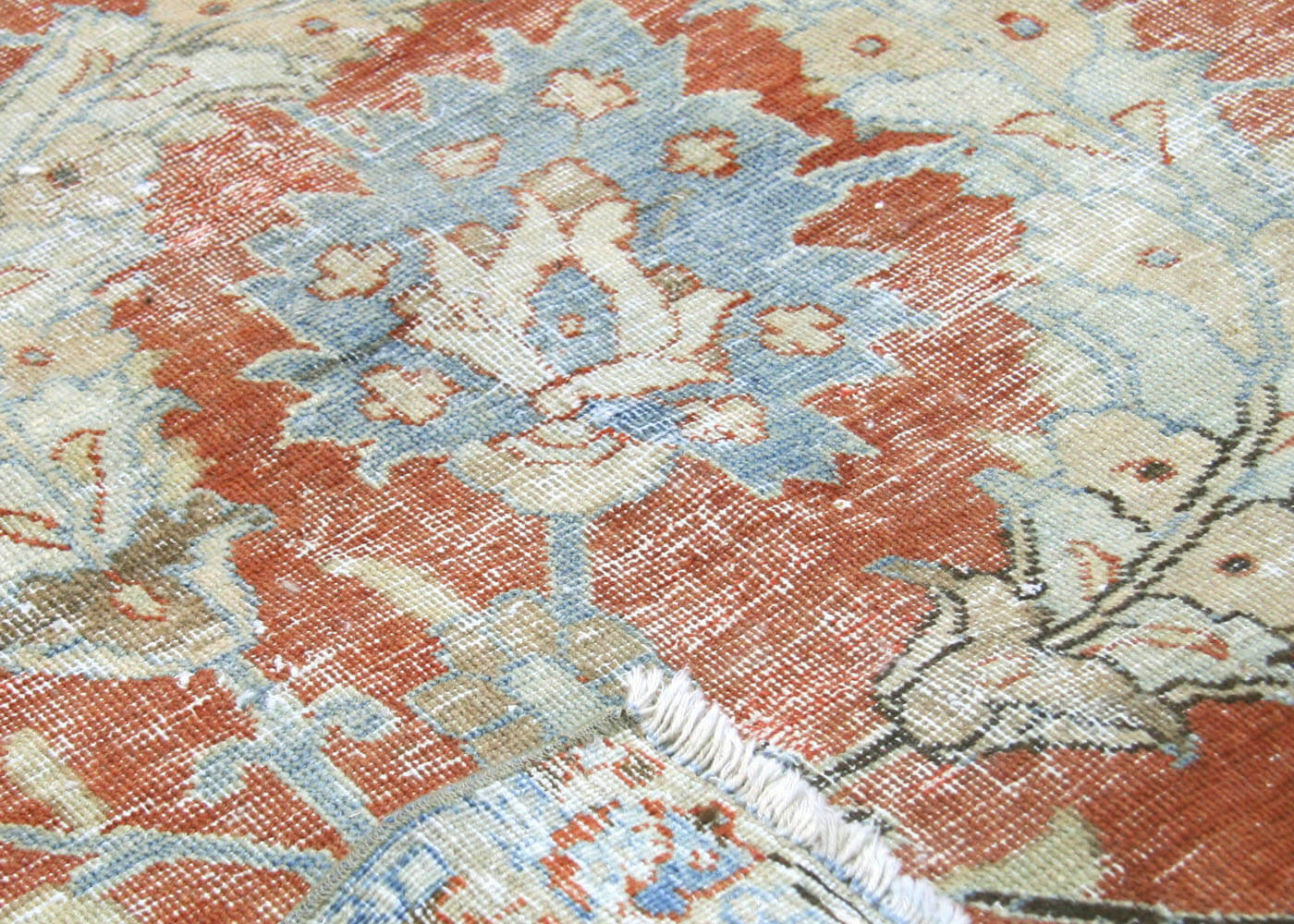 Semi Antique Persian Tabriz Rug - 8'8" x 12'3"