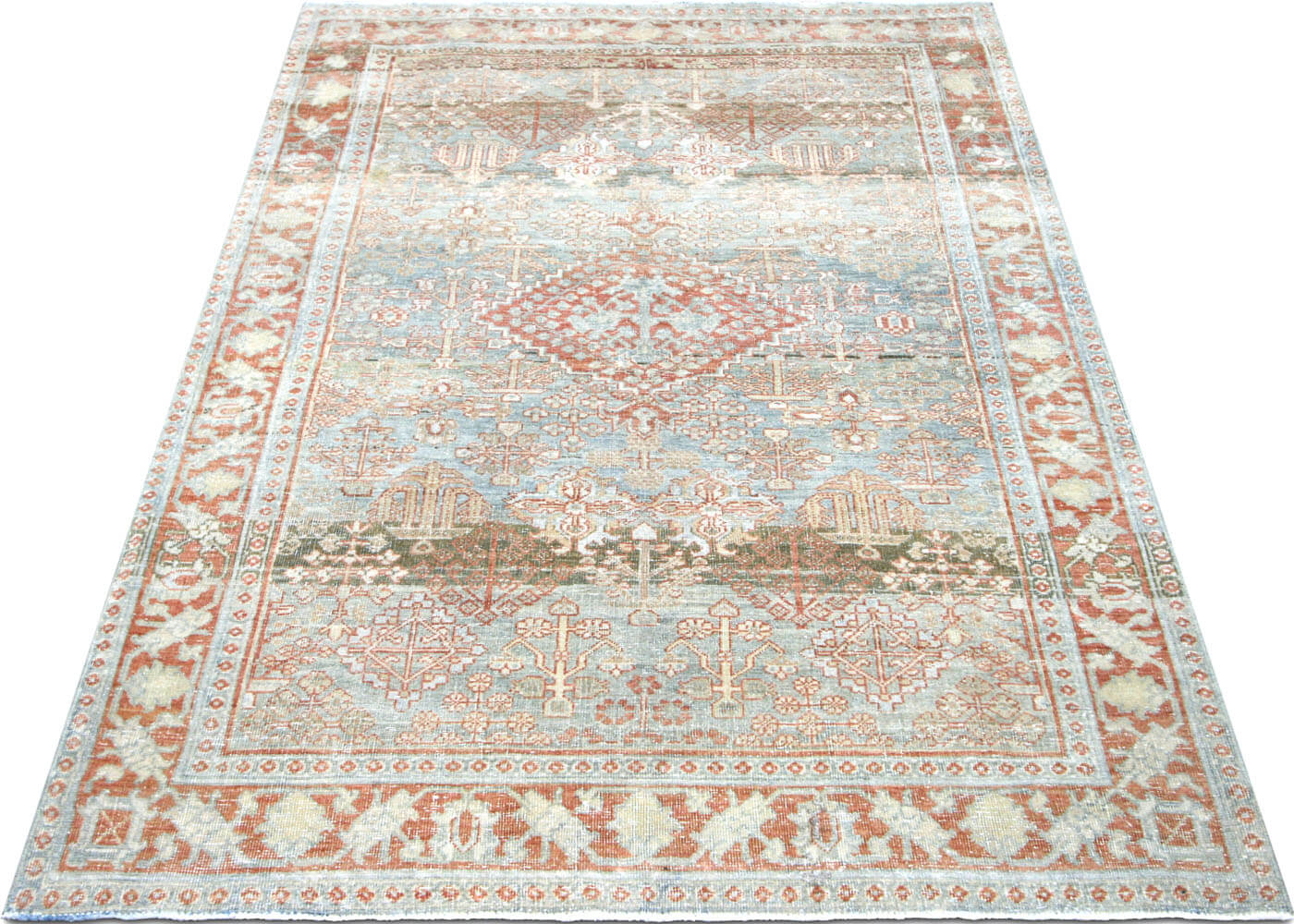 Semi Antique Persian Joshagan Rug - 4'4" x 6'8"