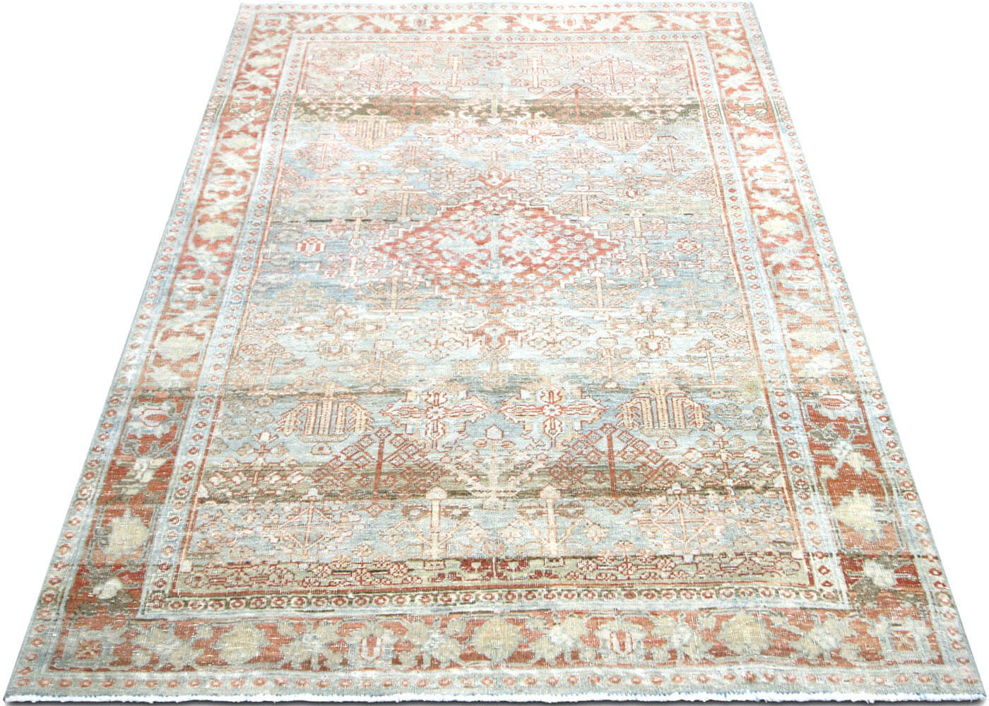 Semi Antique Persian Joshagan Rug - 4'4" x 6'8"