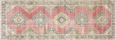 Vintage Turkish Oushak Carpet - 4'7" x 12'10"