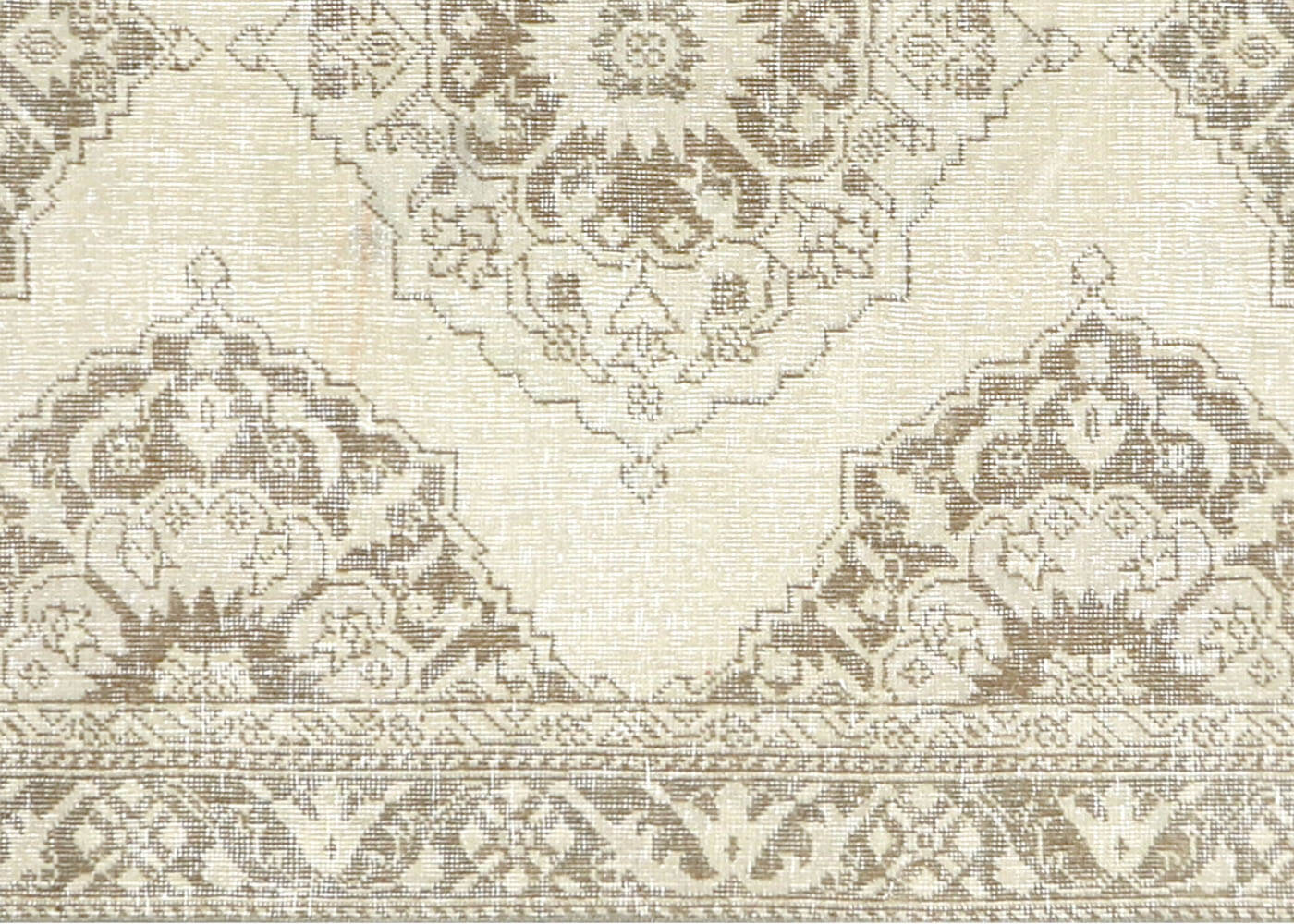 Vintage Turkish Oushak Rug - 4'7" x 12'7"