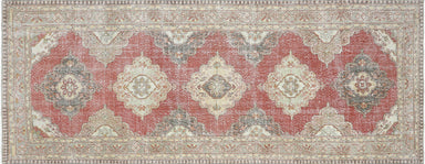 Vintage Turkish Oushak Carpet - 4'11" x 12'9"