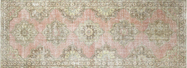Vintage Turkish Oushak Carpet - 4'8" x 12'9"