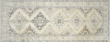 Vintage Turkish Oushak Carpet - 4'8" x 12'2"