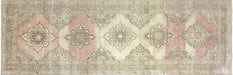 Vintage Turkish Oushak Carpet - 4'4" x 13'7"