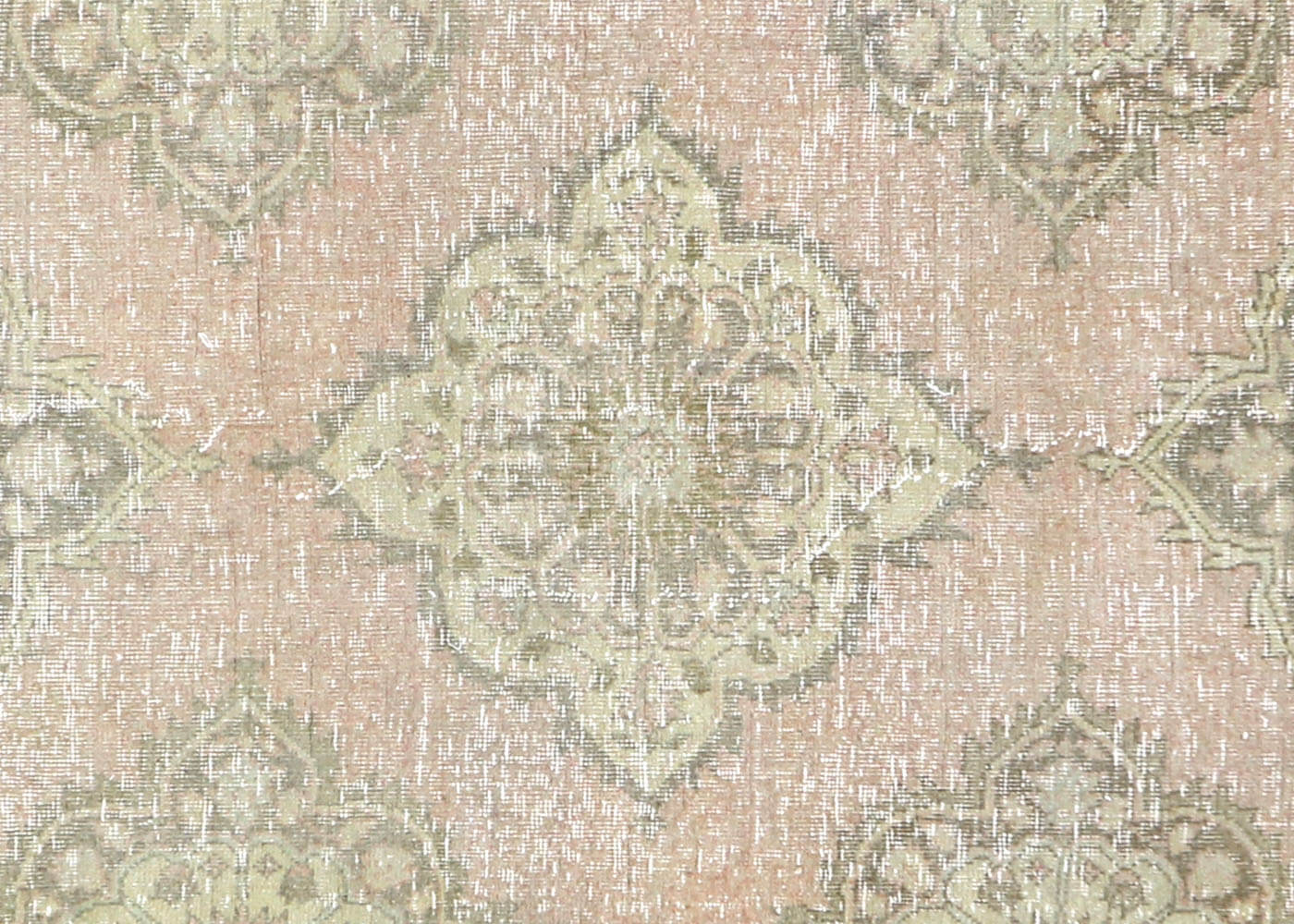 Vintage Turkish Oushak Rug - 4'10" x 11'8"