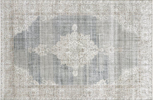 Vintage Turkish Oushak Rug - 7' x 9'9" - 190281