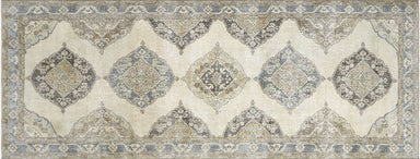 Vintage Turkish Oushak Carpet - 4'9" x 12'7"