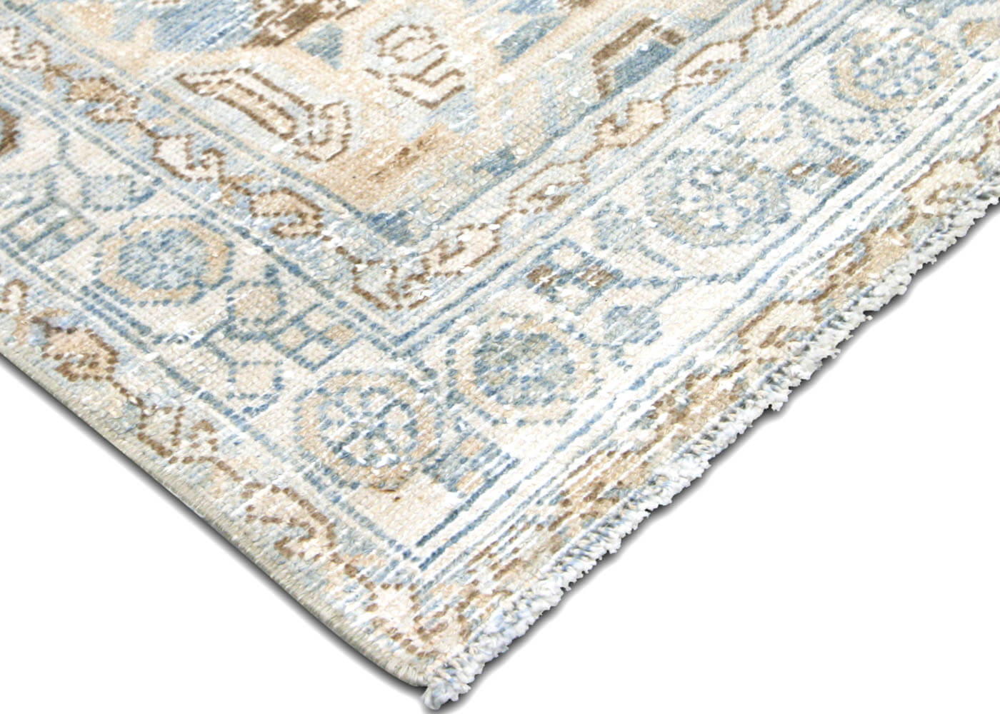 Semi Antique Persian Melayer Rug - 4'1" x 6'7"
