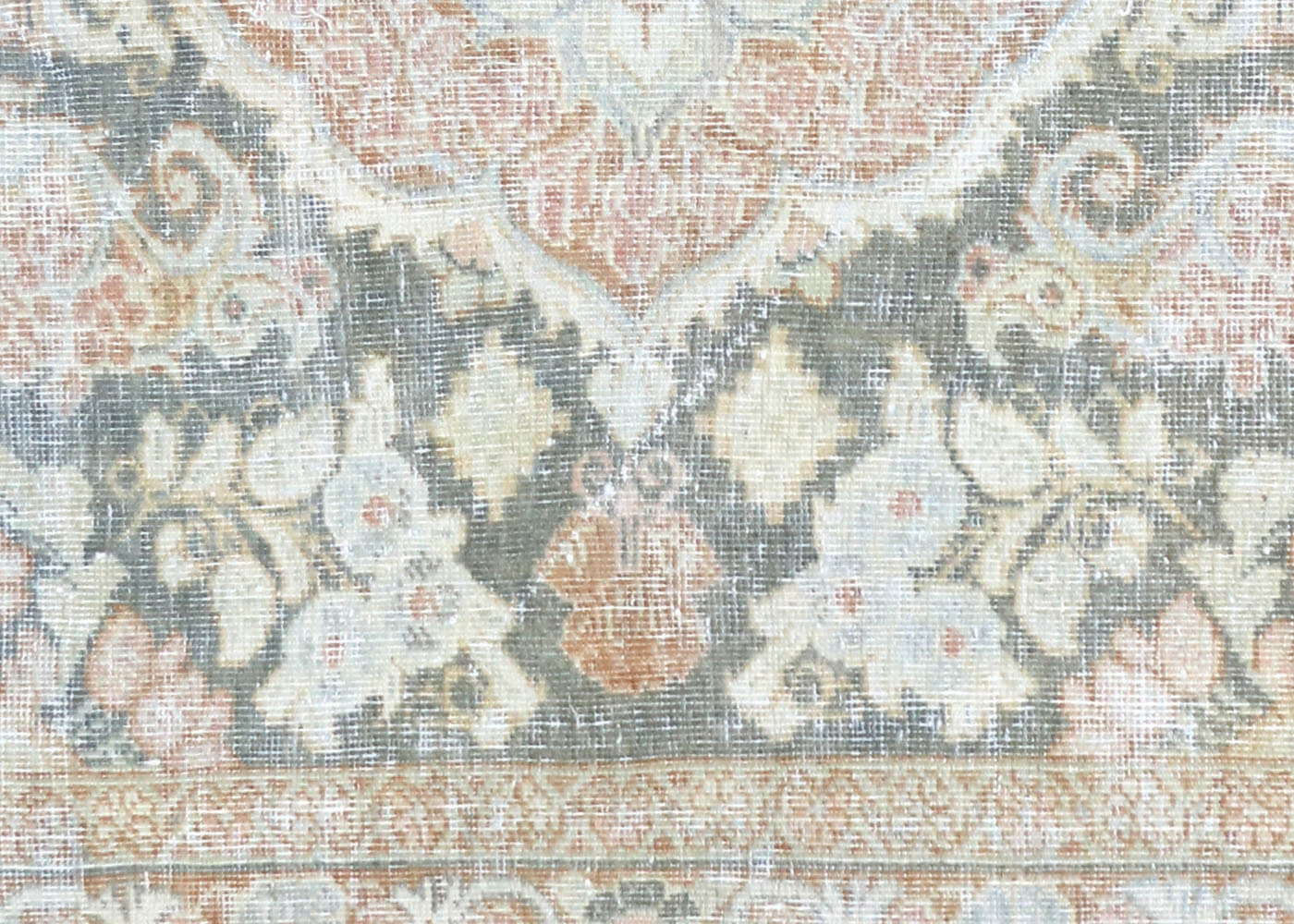 Semi Antique Persian Melayer Rug - 4'3" x 6'5"