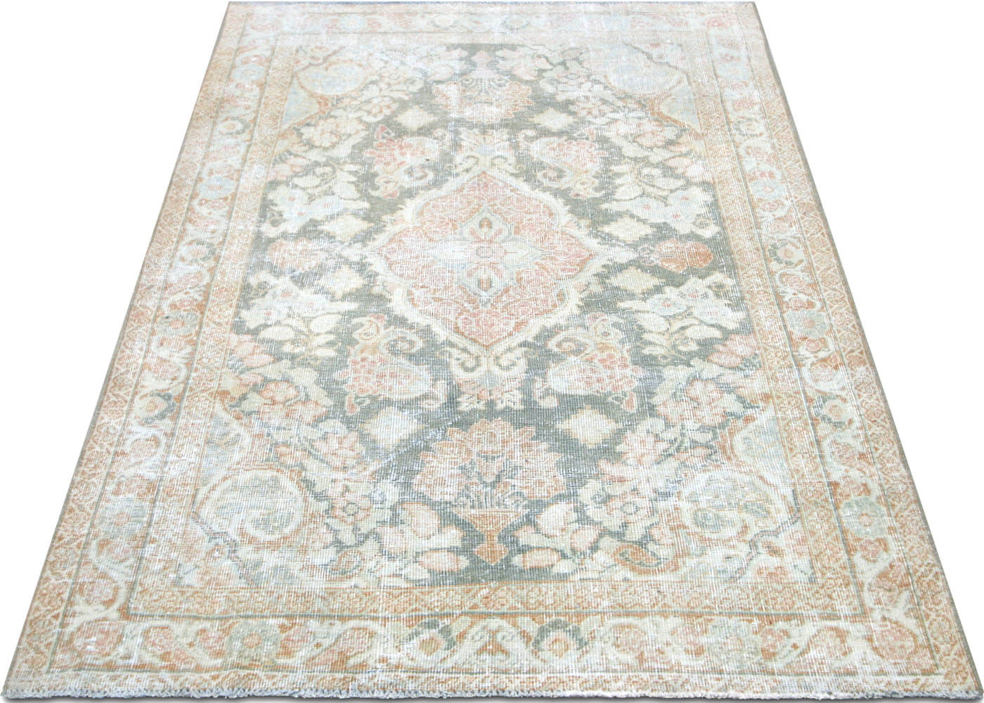Semi Antique Persian Melayer Rug - 4'3" x 6'5"