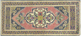 Vintage Turkish Oushak Yastic - 1'11" x 4'1"