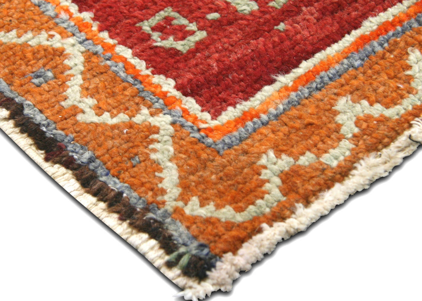 Vintage Turkish Oushak Yastic - 1'5" x 3'1"