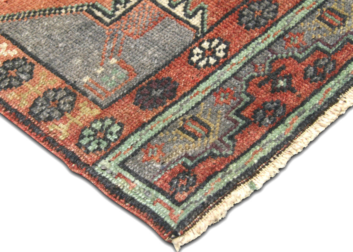 Vintage Turkish Oushak Yastic - 1'9" x 3'7"