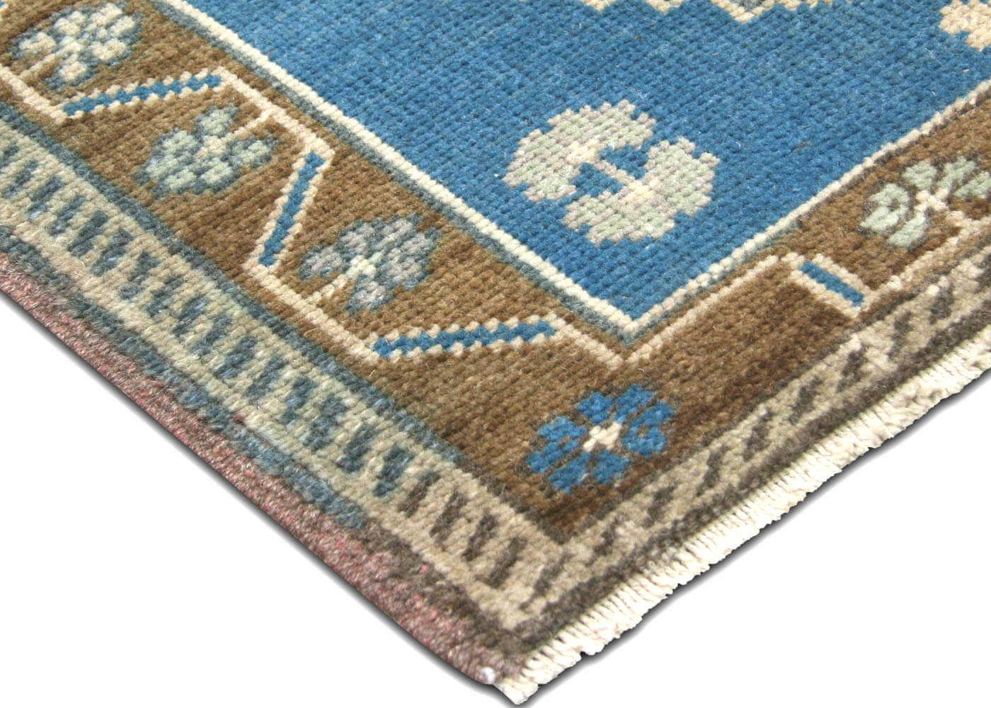 Vintage Turkish Oushak Yastic - 1'10" x 3'1"