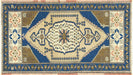 Vintage Turkish Oushak Yastic - 1'10" x 3'2"