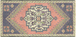 Vintage Turkish Oushak Yastic - 1'10" x 3'8"
