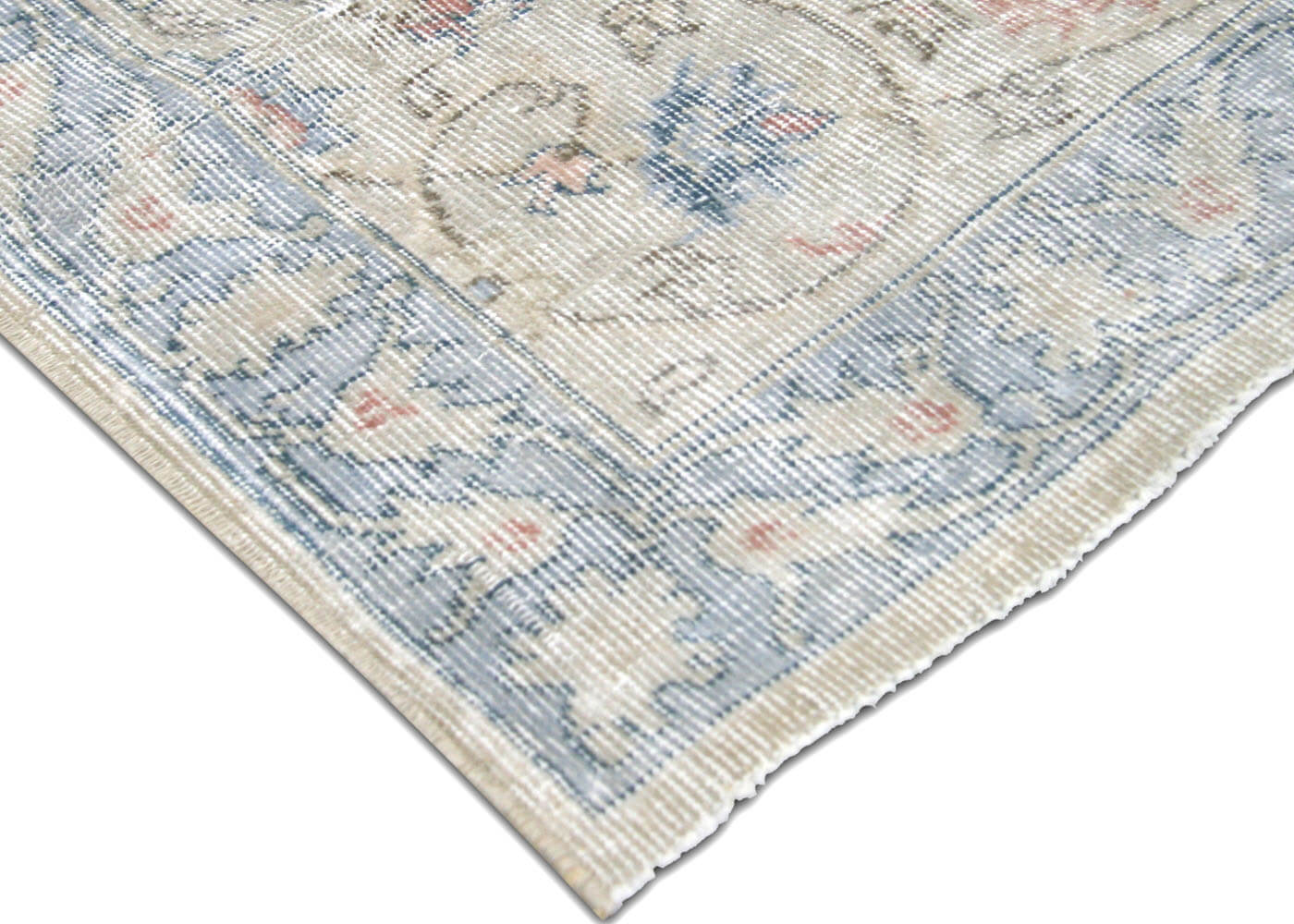 Vintage Turkish Oushak Rug - 10'1" x 13'9"