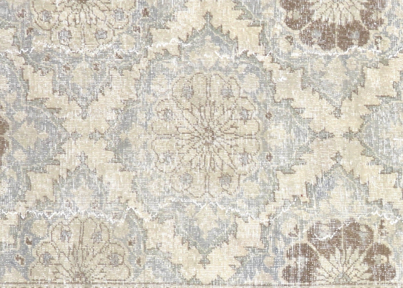 Vintage Turkish Oushak Rug - 4'5" x 12'9"
