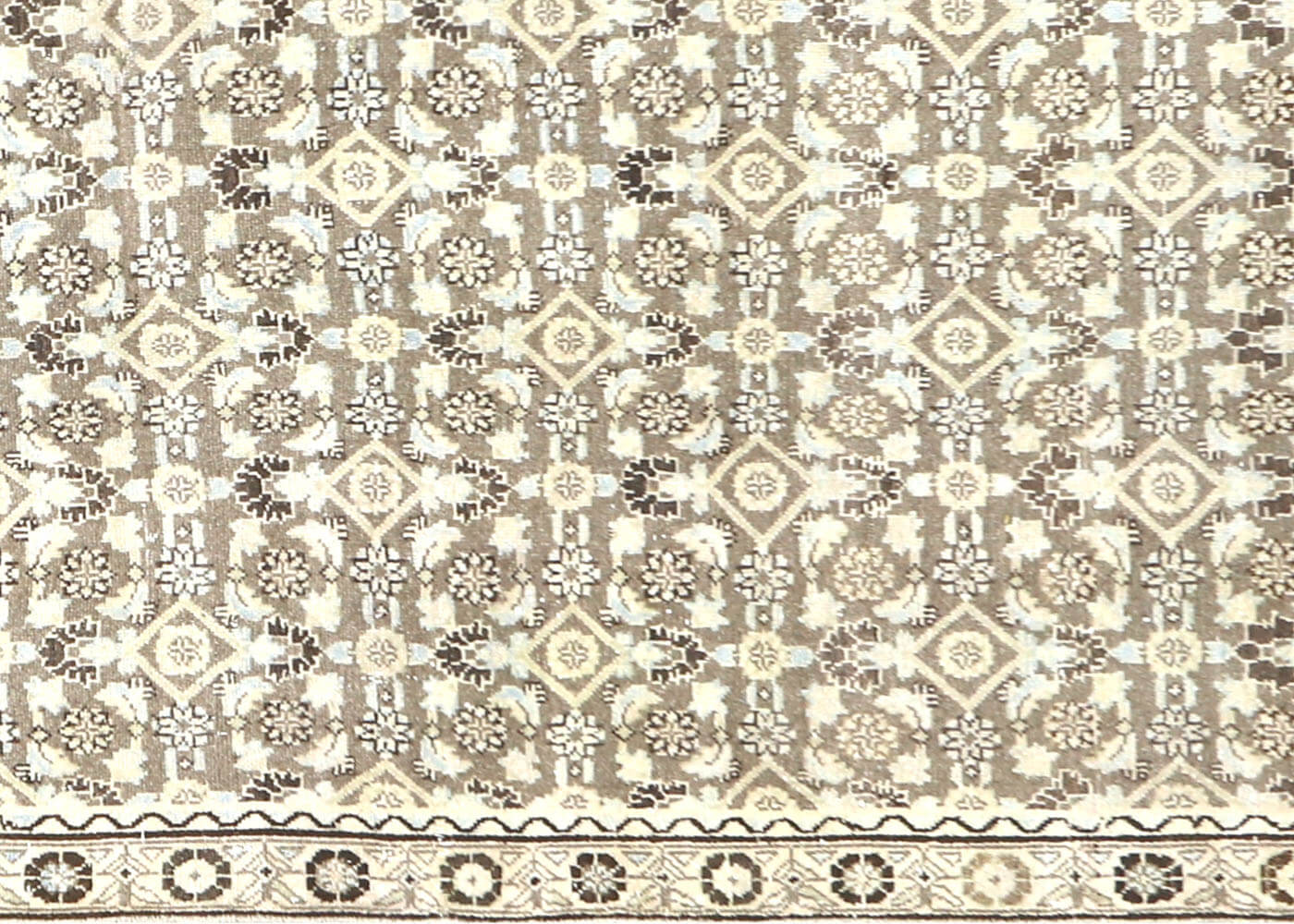 Semi Antique Persian Melayer Runner - 3'3" x 12'3"