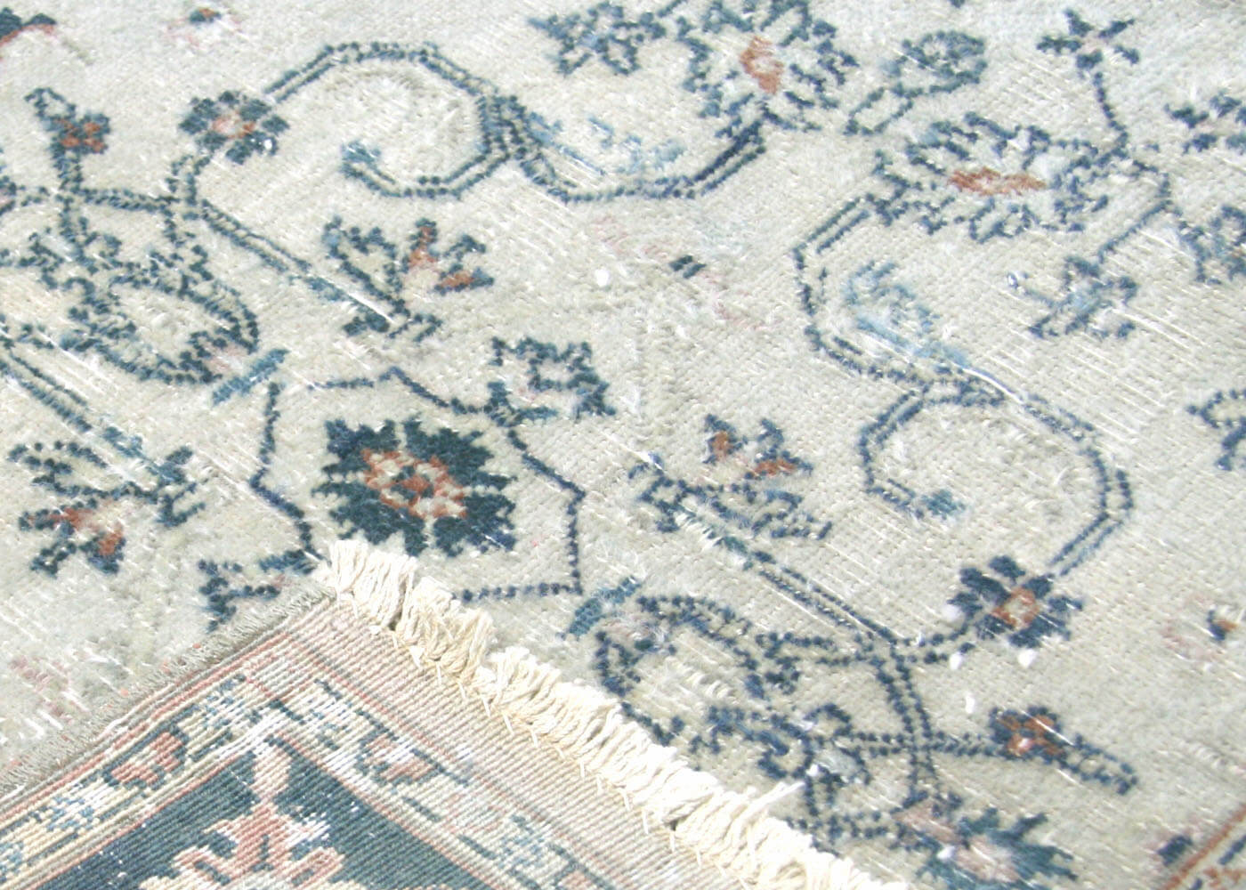 Semi Antique Persian Tabriz Runner - 2'8" x 12'7"