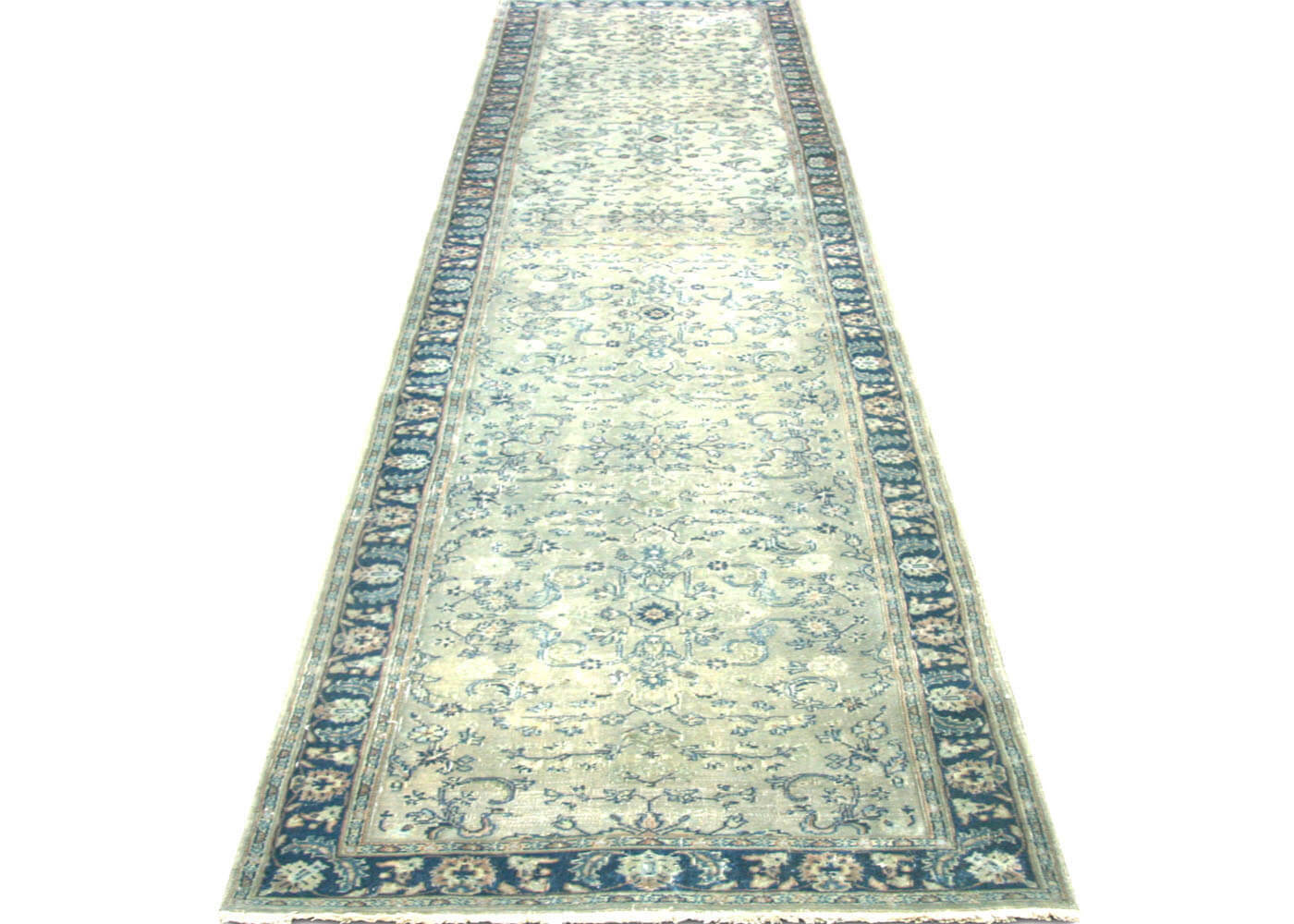 Semi Antique Persian Tabriz Runner - 2'8" x 12'7"