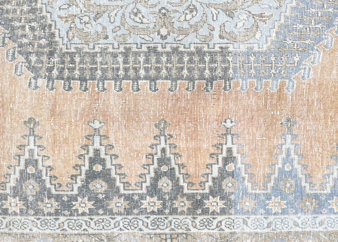 Semi Antique Persian Tabriz Rug - 8'11" x 14'