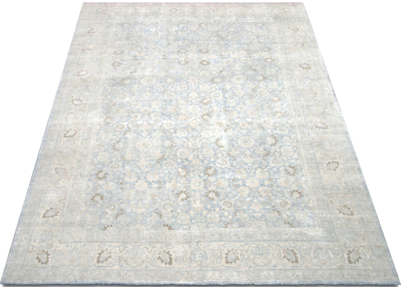 Semi Antique Persian Tabriz Rug - 8'4" x 11'5"