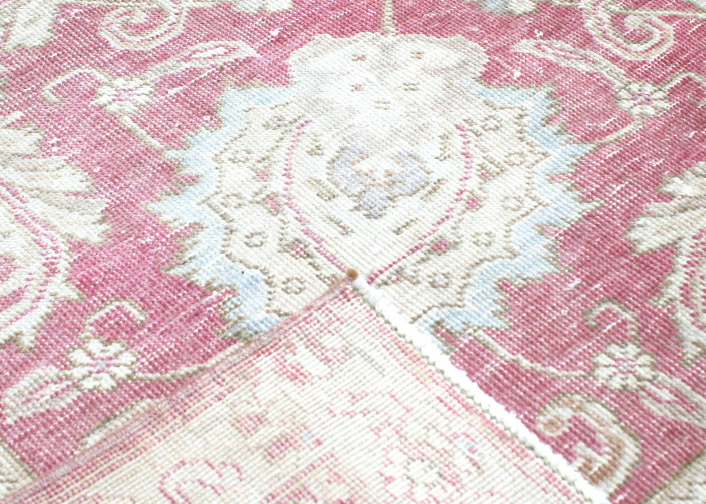 Semi Antique Persian Tabriz Rug - 9'10" x 12'7"