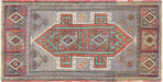 Vintage Turkish Oushak Yastic - 1'10" x 3'8"