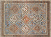Semi Antique Persian Shiraz Rug - 4'5" x 6'3"
