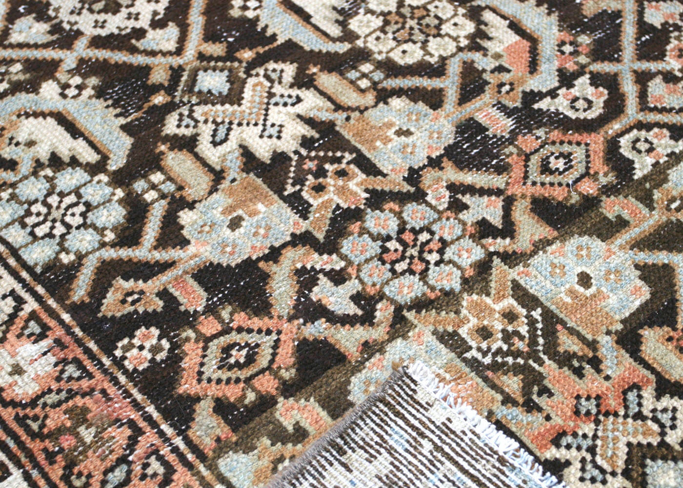 Vintage Persian Melayer Rug - 4'9" x 9'6"