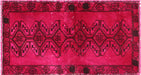 Vintage Turkish OverDyed Yastic - 1'6" x 2'9"