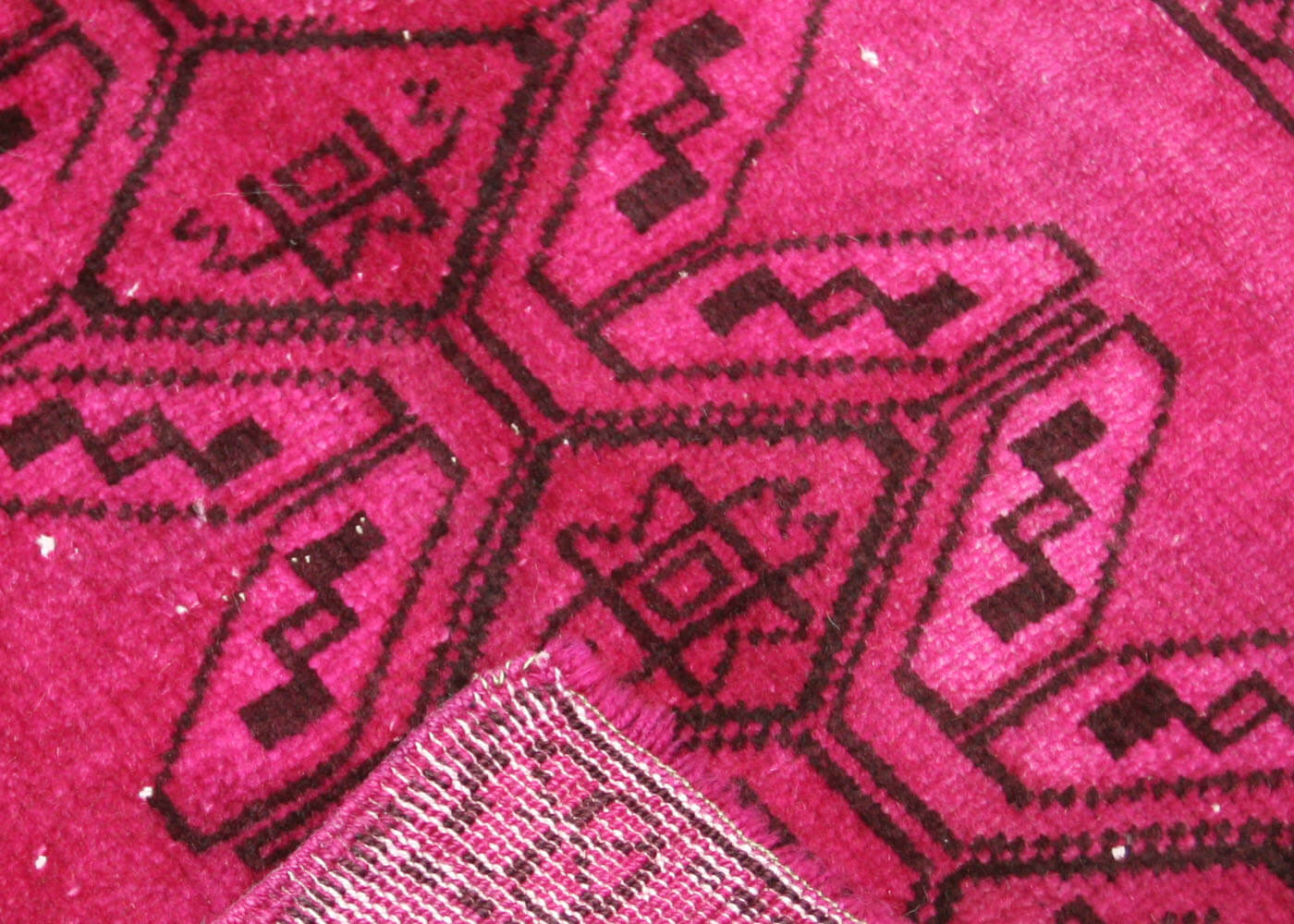 Vintage Turkish OverDyed Yastic - 1'6" x 2'9"