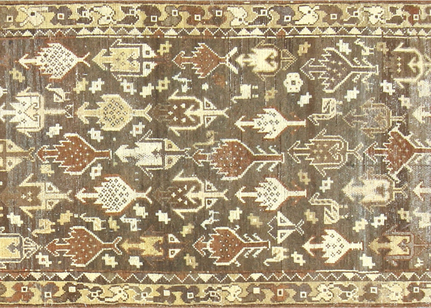 Semi Antique Persian Melayer Runner - 2'8" x 10'8"