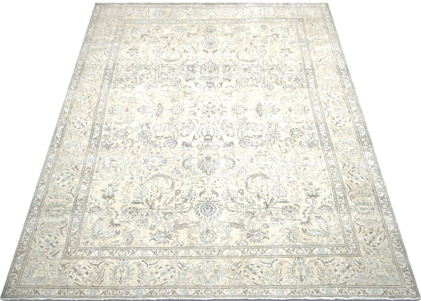 Vintage Persian Tabriz Rug - 11'1" x 14'1"