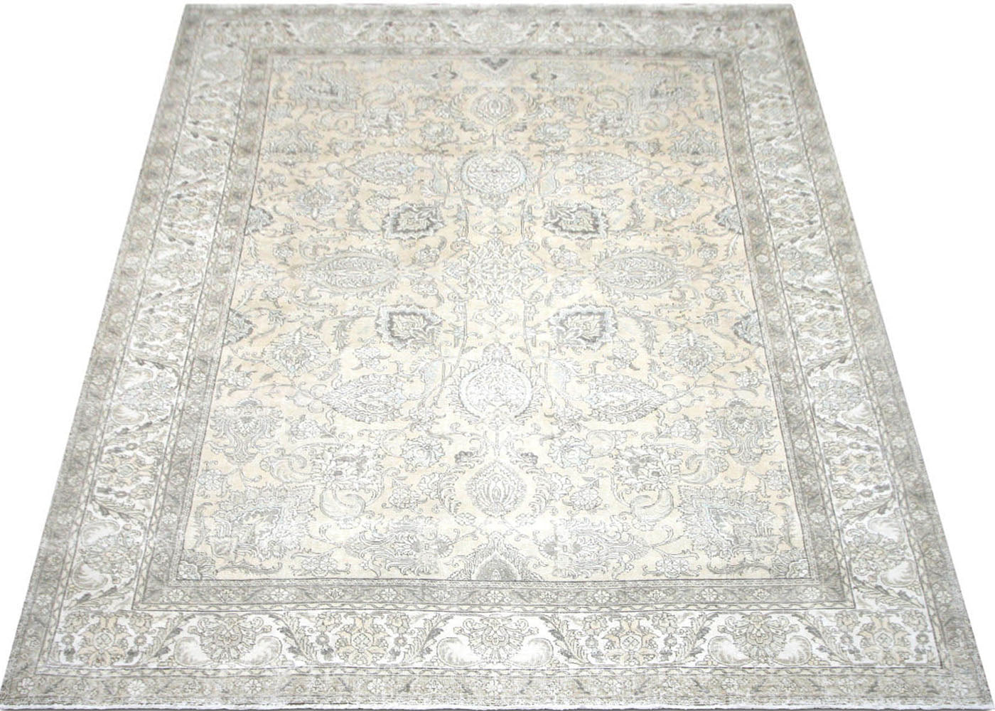 Vintage Persian Tabriz Rug - 10'5" x 13'2"