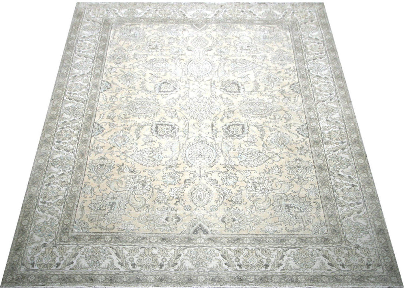 Vintage Persian Tabriz Rug - 10'5" x 13'2"