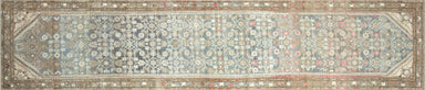 Semi Antique Persian Melayer Runner - 3'5" x 15'10"