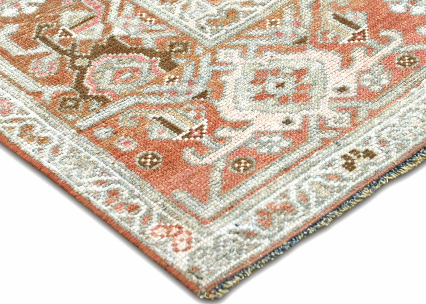 Semi Antique Persian Melayer Runner - 3'3" x 16'