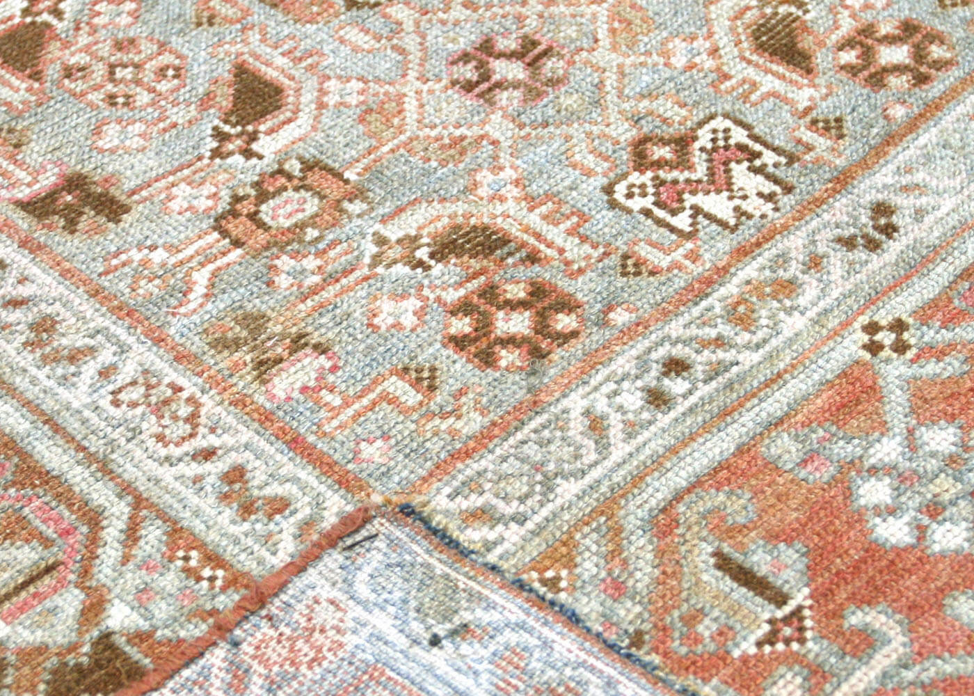 Semi Antique Persian Melayer Runner - 3'3" x 16'