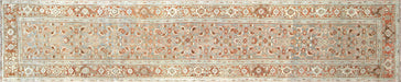 Semi Antique Persian Melayer Runner - 3'3" x 16'