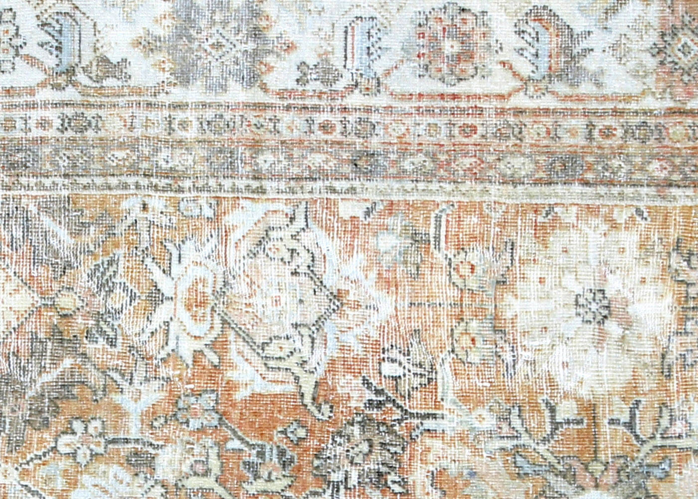 Semi Antique Persian Mahal Rug - 7'2" x 10'1"