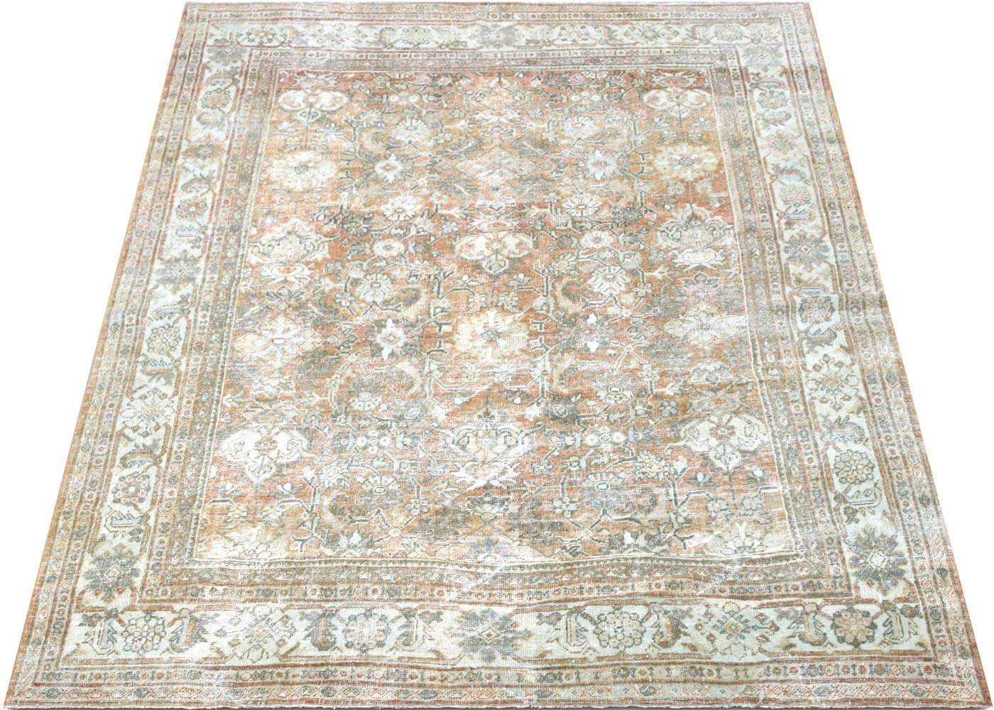 Semi Antique Persian Mahal Rug - 7'2" x 10'1"