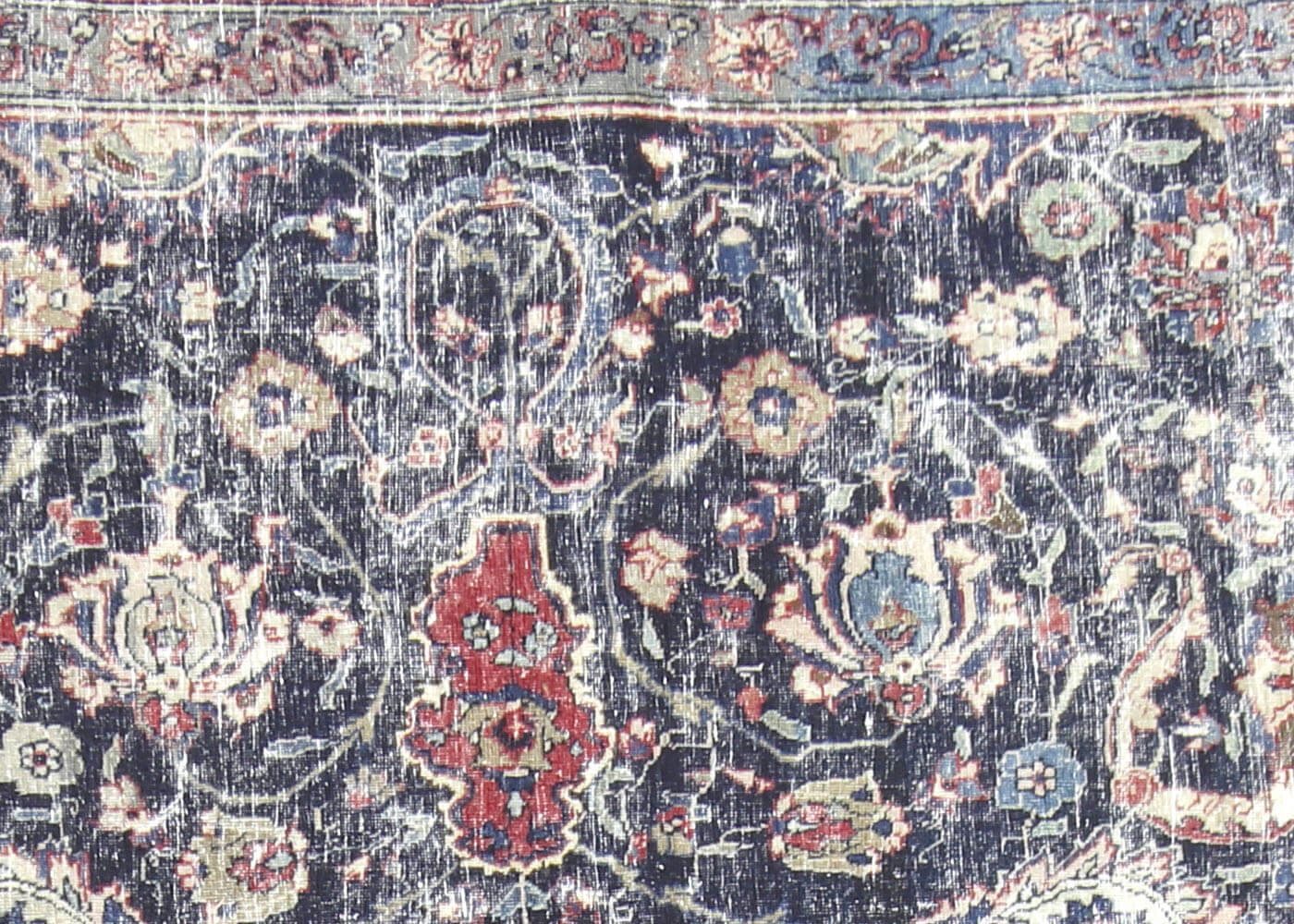 Semi Antique Persian Tabriz Rug - 8'1" x 10'4"