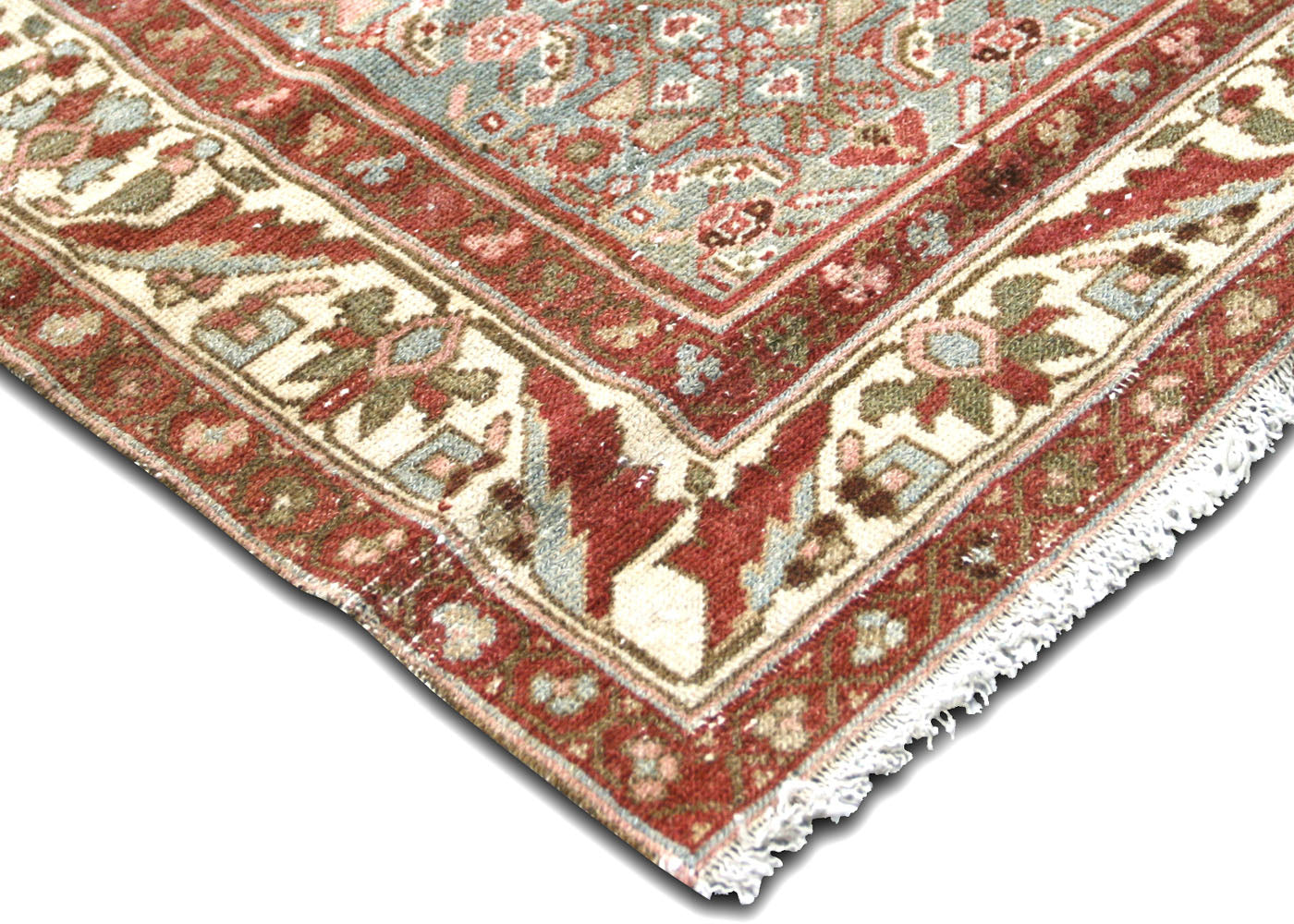 Semi Antique Persian Melayer Runner - 3'2" x 15'11"